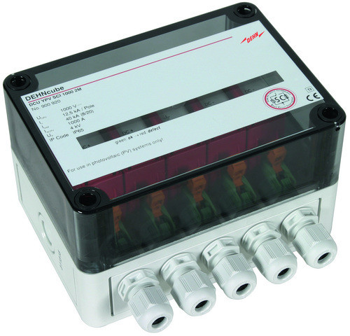 Dehn Surge Arrester type 2 cube in ip65 enclosure F. PV systems 2MPP at