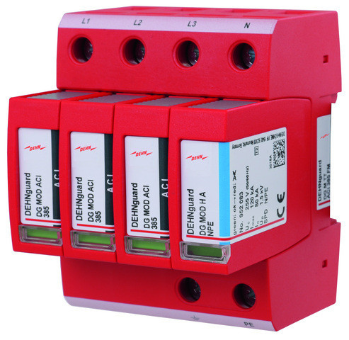 Dehn Surge Arrester type 2 guard M 4-pole uc 385V W. aci technology