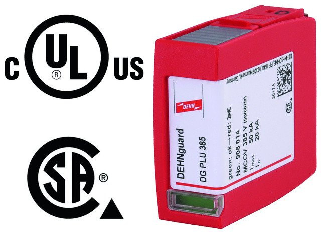 Dehn Surge arrester type 2 varistor protection module for dehnguard M and S