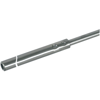 Dehn Tubular air-termination rod D 16MM L 1500MM STST tapered to 10MM