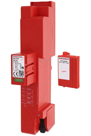 Dehn Type 1+2+3 comb. arrester shield ZP basic 2 for TN-S systems