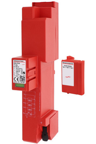 Dehn Type1+2+3 Combined arrester shield ZP basic 2 for TT and TN-S SYST
