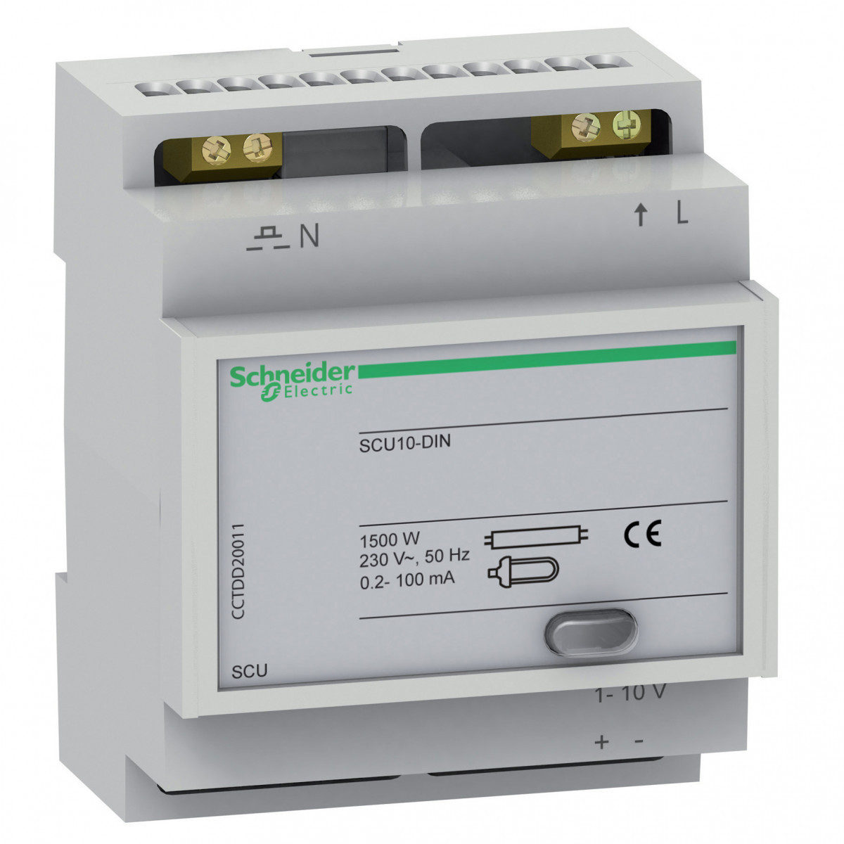 Merten Dimmer scu10-din 1-10V 4 mod