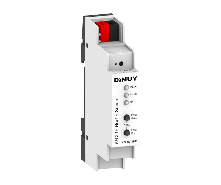 Dinuy CO KNX ip router beveiligd