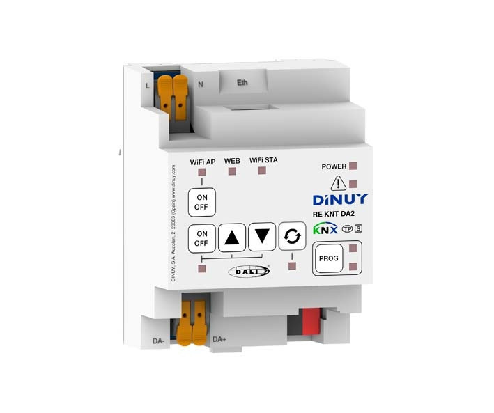 Dinuy RE 1-kanaals KNX/dali gateway
