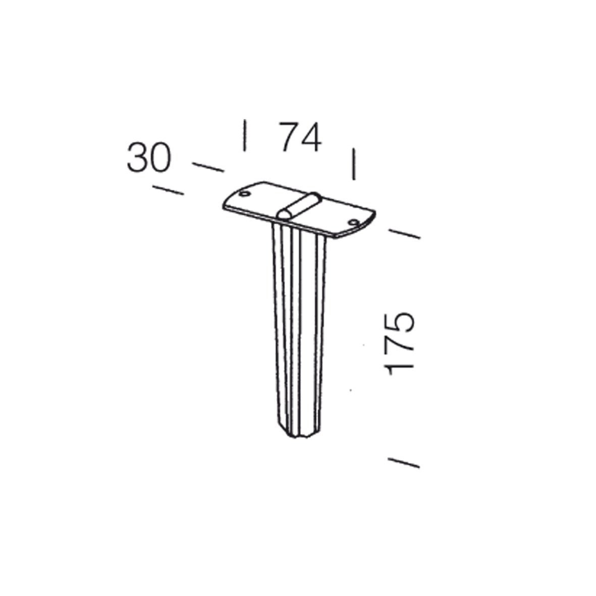 Disano MONTAGE 119 Montage grondpen