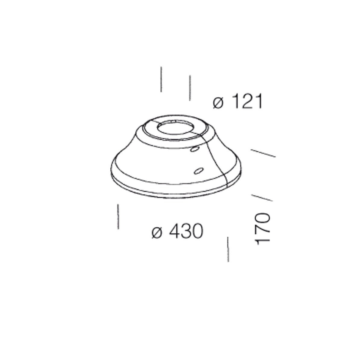 Disano MONTAGEP 222 Afdekking 1493/1308/1508