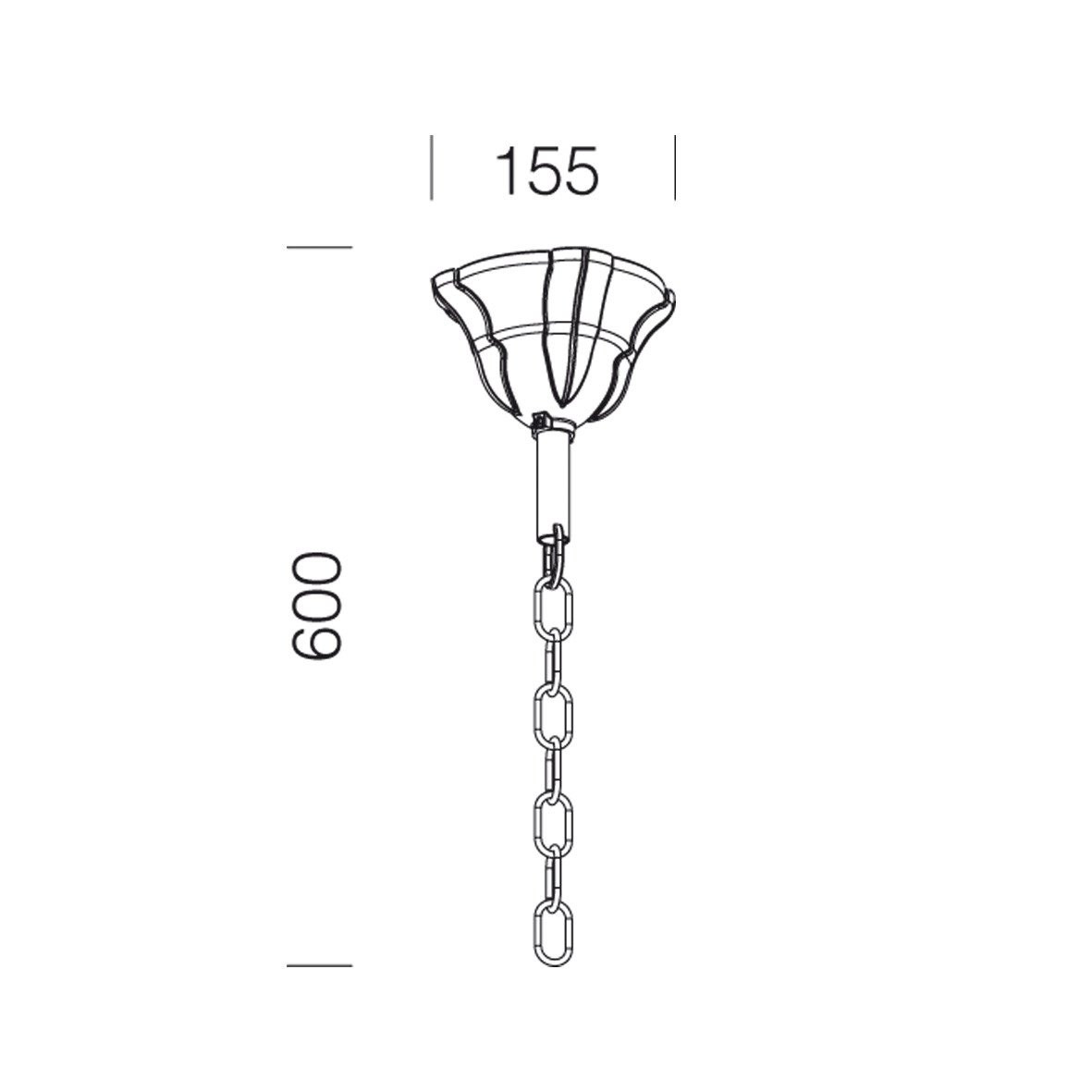 Disano MONTAGEP Acc.518 pendel ketting