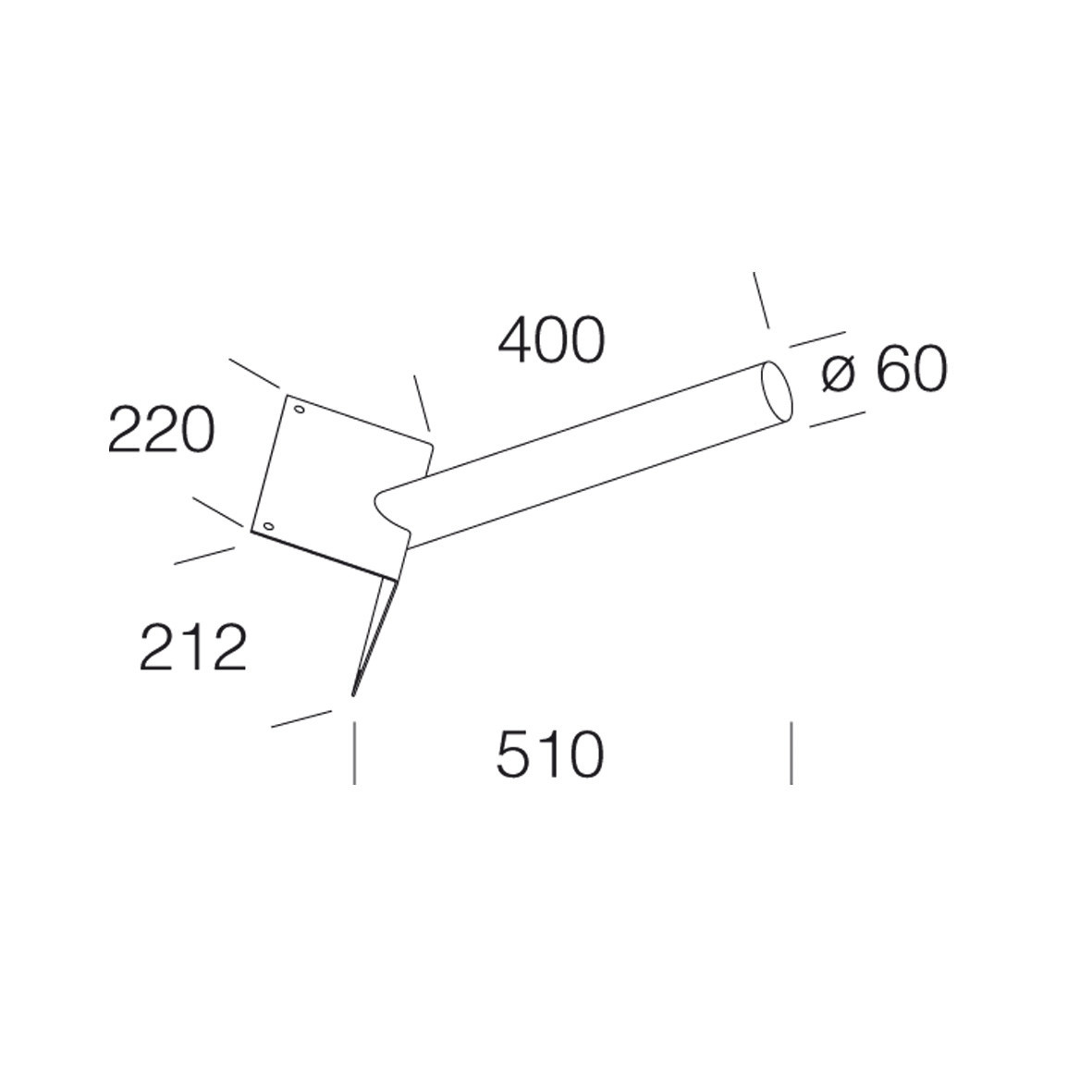 Disano HOEKSTEUN 249 Hoeksteun