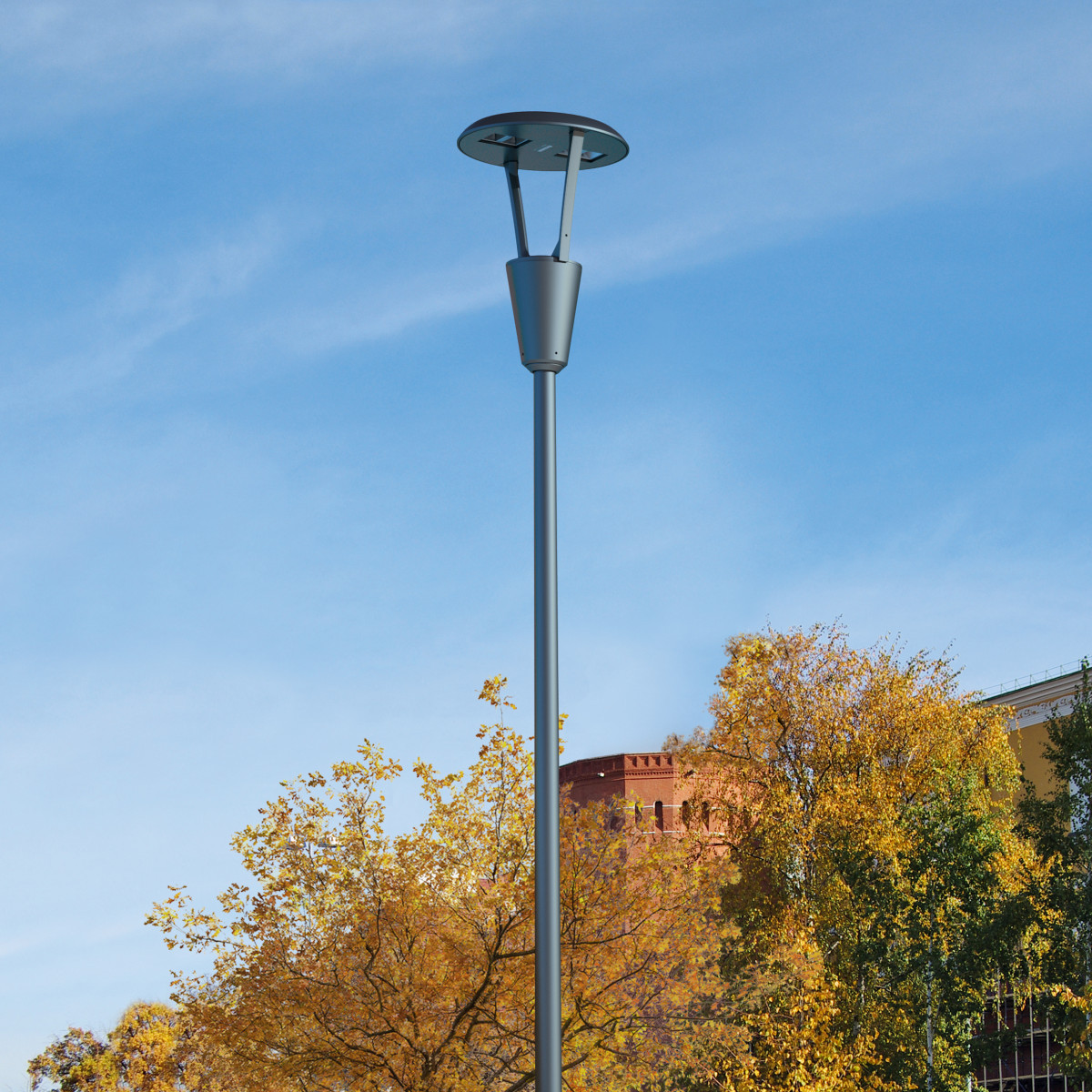 Disano LICHTMAST 1480 Lichtmast grijs VTPL