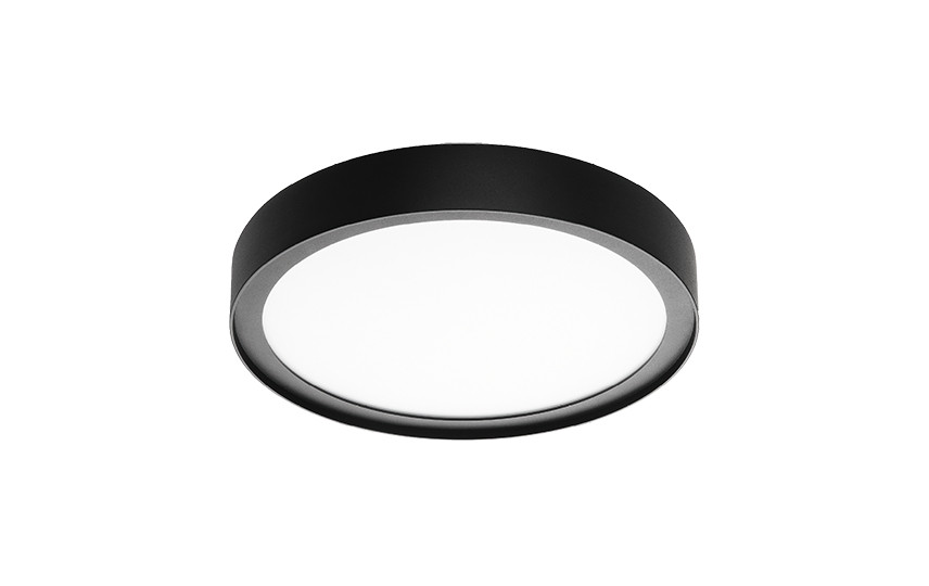 Disc 290 zwart 2030LM 4000K ra>80 dali-2 / push dim