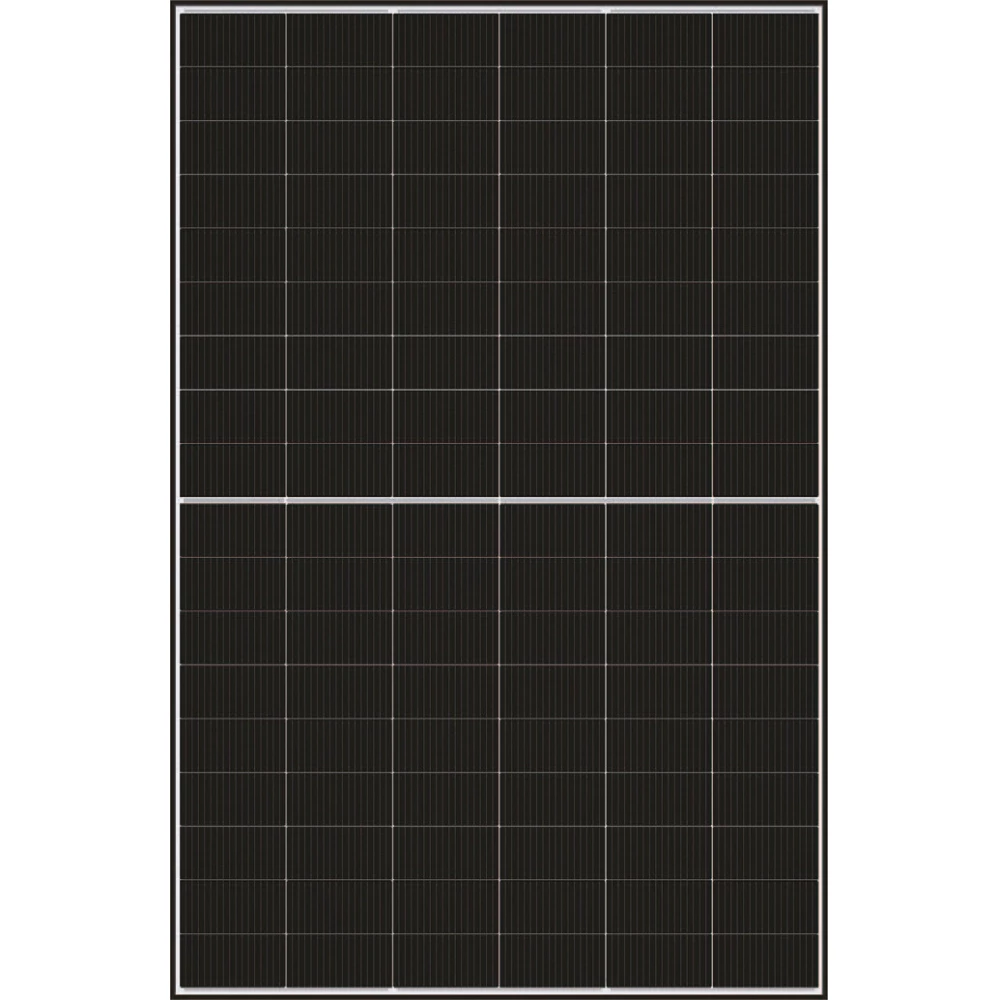 Dmegc Zonnepaneel 455WP transparant / black frame N-type glass/glass 2.0MM bifacial HC 30MM met MC4-evo 2a connector (per stuk)