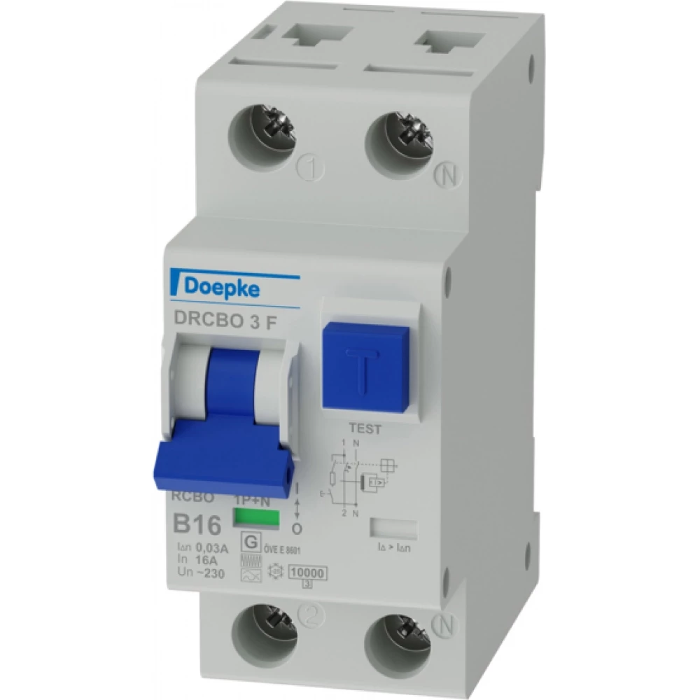 Doepke Aardlekaut typef fi/LS B16/30ma/1P+N