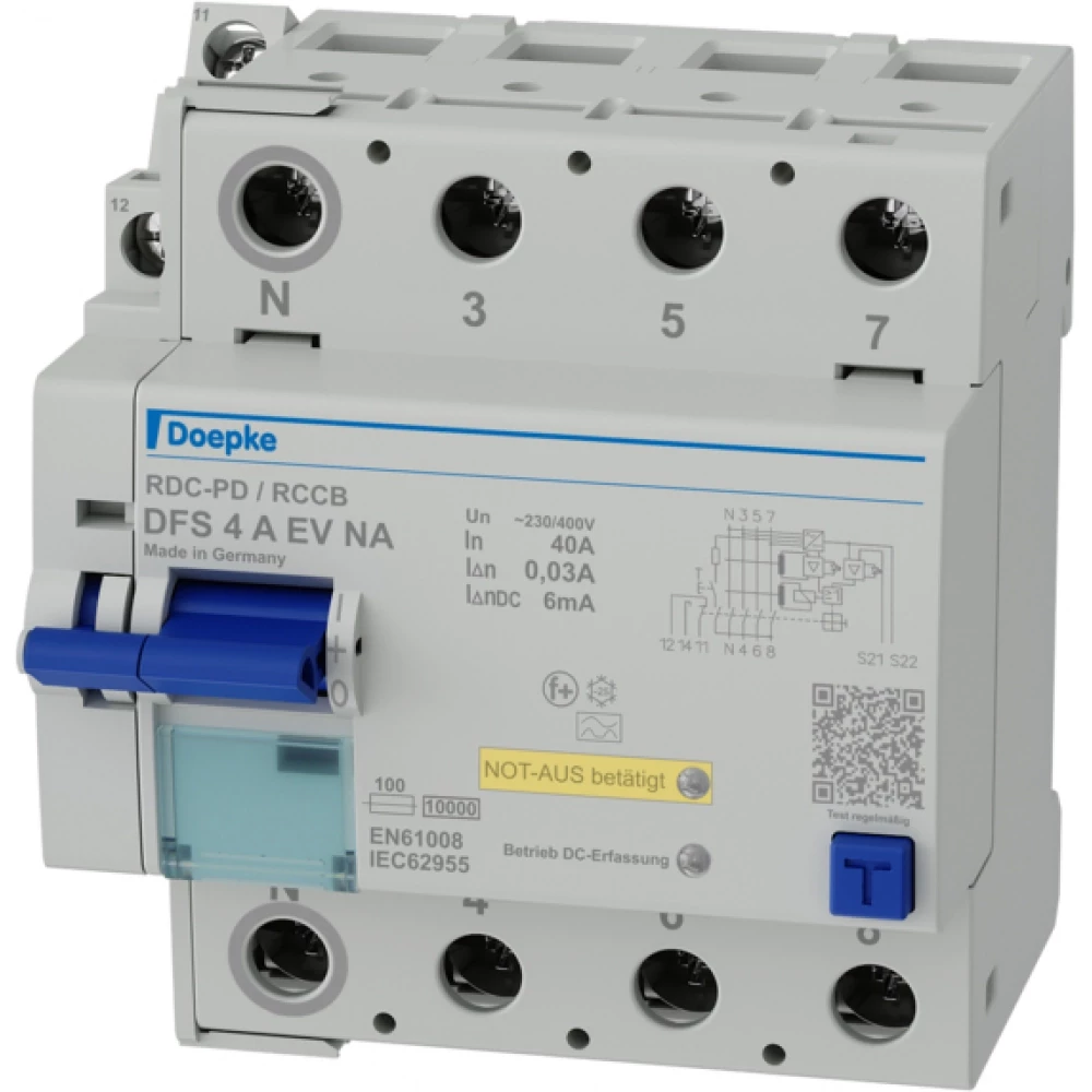 Doepke Aardleksch dfs4a 40a/30ma/4P ev na