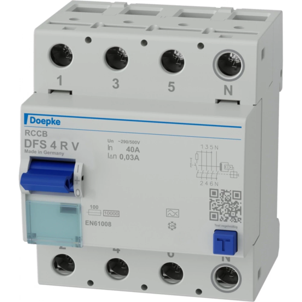 Doepke Aardleksch dfs4a 40a/30ma/4P V500 R