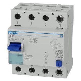 Doepke Aardlekschakelaar P 125a 0,03a