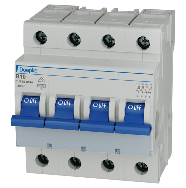 Doepke Inst.aut. DLS 6H 6ka 10a/B-kar./4P