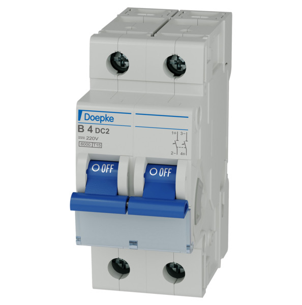 Doepke Inst.aut. DLS 6H DC 6ka 4a/B-kar./2P