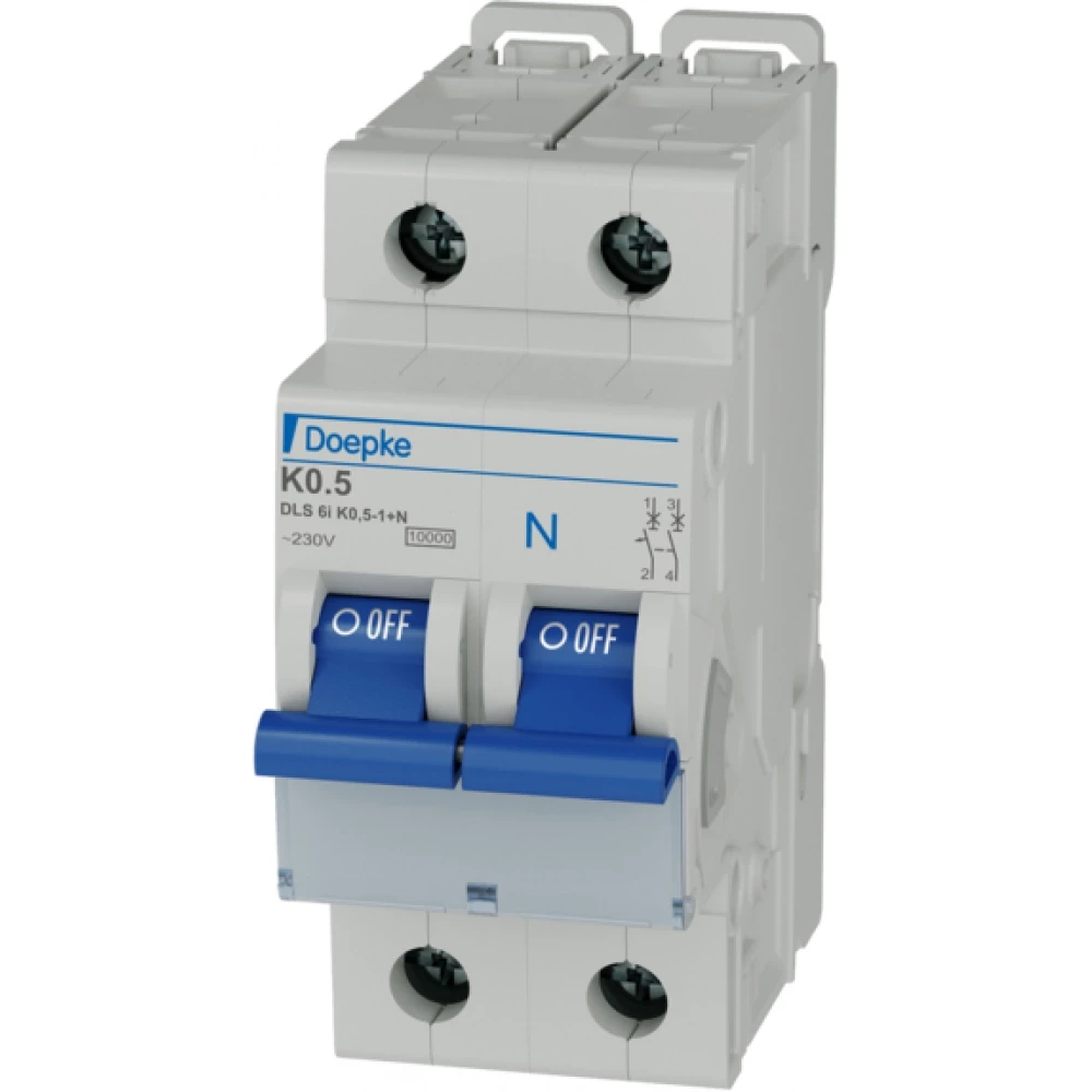 Doepke Inst.aut. DLS 6i 10ka 0,5a/K-kar./1P+N