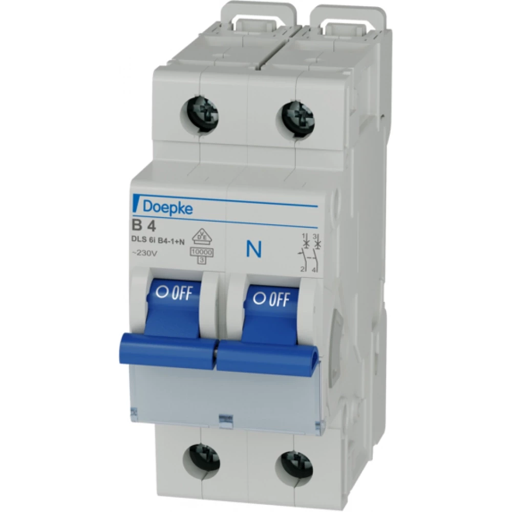 Doepke Inst.aut. DLS 6i 10ka 4a/B-kar./1P+N