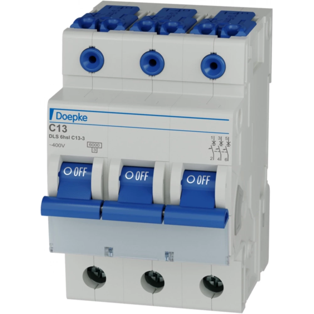 Doepke Installatieautomaat C13 C karakteristiek 13a 3P 1te