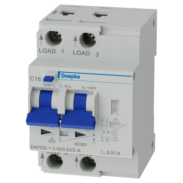 Doepke Kern assortiment Aardlekaut Dafdd 1 C16/30ma/2P A Doepke Kern assortiment Aardlekaut Dafdd 1 C16/30ma/2P A