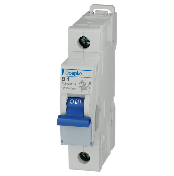 Doepke Kern assortiment Inst.Aut. DLS 6i 10ka 1a/B-kar./1P Doepke Kern assortiment Inst.Aut. DLS 6i 10ka 1a/B-kar./1P