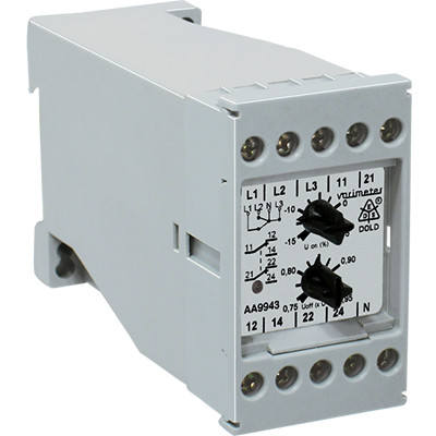 Dold AA 9943 Aa9943.12/001 3ac50-400HZ 400V onderspanningsrelais, 3-fase