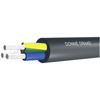 Donné RMCLZ eca-D mantelleiding 4G16MM² zwart D50526NN
