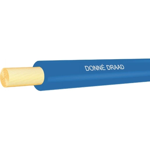 Donné VDS 90C eca montagedraad 1.5MM² eca PVC 90°C blauw 5000M doos D32333D3