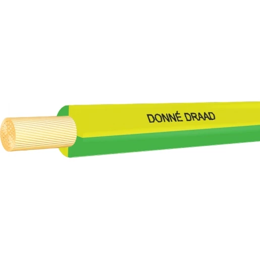 Donné VDS 90C eca montagedraad 2.5MM² eca PVC 90°C geel 5000M doos D15949D3
