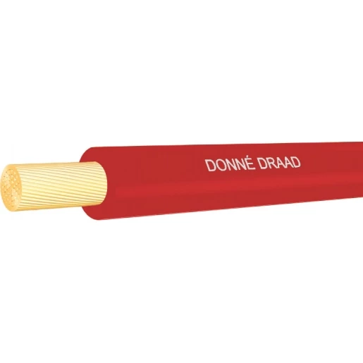 Donné VDS eca montagedraad 1.5MM² eca PVC 70°C rood 100M doos D09231D3