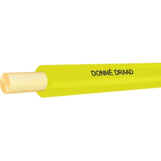 Donné VDS eca montagedraad 2.5MM² eca PVC 70°C geel 100M doos D09648D3