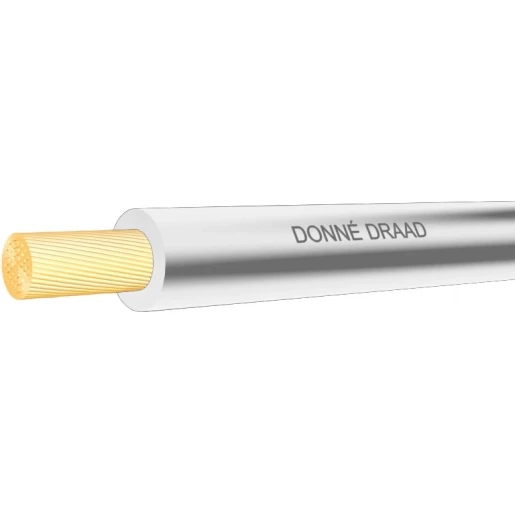 Donné VMD montagedraad 1x1mm² PVC 70°C zwart 100M doos 008497D3