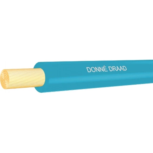 Donné VMDS montagedraad 1x0.75MM² eca PVC 70°C blauw 100M doos 009235D3