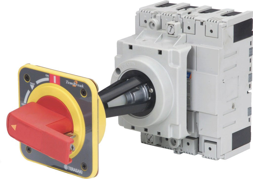 Hager Terasaki Draaibediening Deur rood ip54