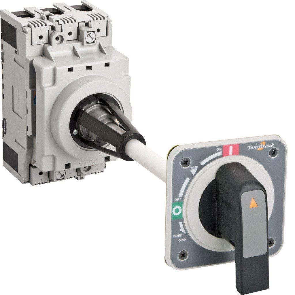 Hager Terasaki Draaibediening Deur zwart ip65