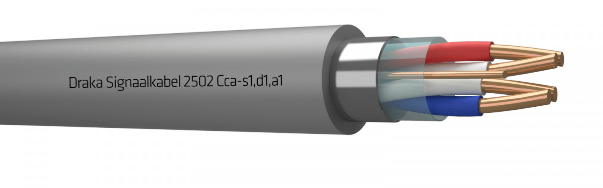 Draka CCA YE 2X2X0,8      HA500