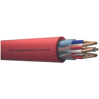 Draka 3400 cca signaalkabel grijs 6x2x0,8MM 829548NN