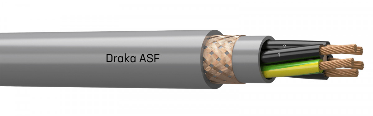 Draka Asf stuurstroomkabel dca grijs 3G1MM²