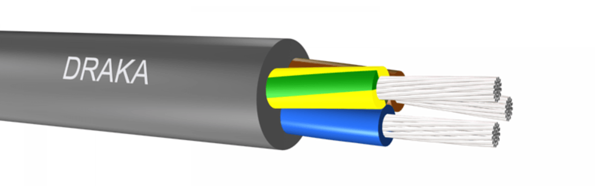 Draka Edrateen mantelleiding 5G1,5MM² grijs 109951H5 RL