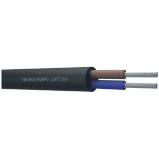 Draka H07RN-F eca drakaflex mantelleiding 2x1,5MM² zwart 817305NN