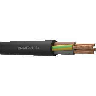 Draka H07RN-F eca drakaflex mantelleiding 4G4MM² zwart 817537NN