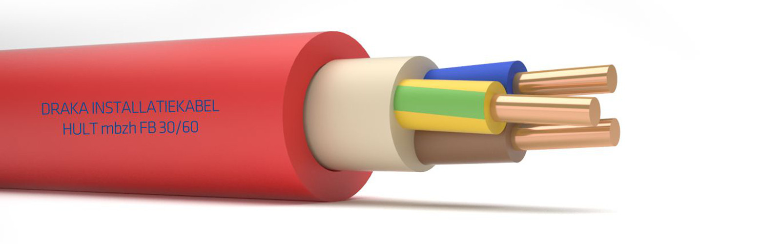 Draka Hult FB30/60 installatiekabel 2x4mm² koper 1000M 123722NN