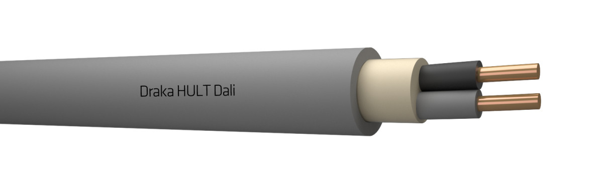 Draka HULT Hult Cca 0,6/1KV dali GY# 2x1,5MM2 GY BK