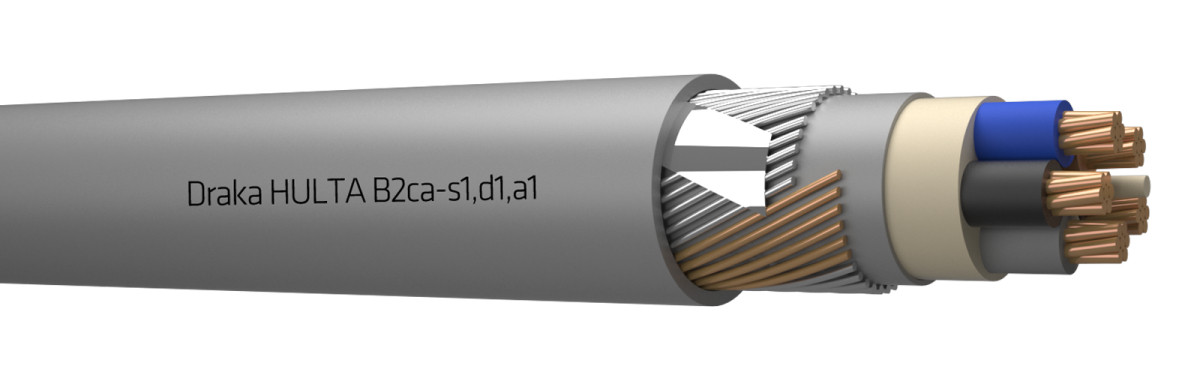 Draka HULTA Hulta B2ca 0,6/1KV GY 2x25/16 MM2 D