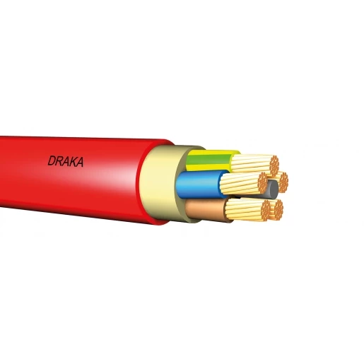 Draka Hultflex FB 90 installatiekabel 4G120MM² rood 125318NN len