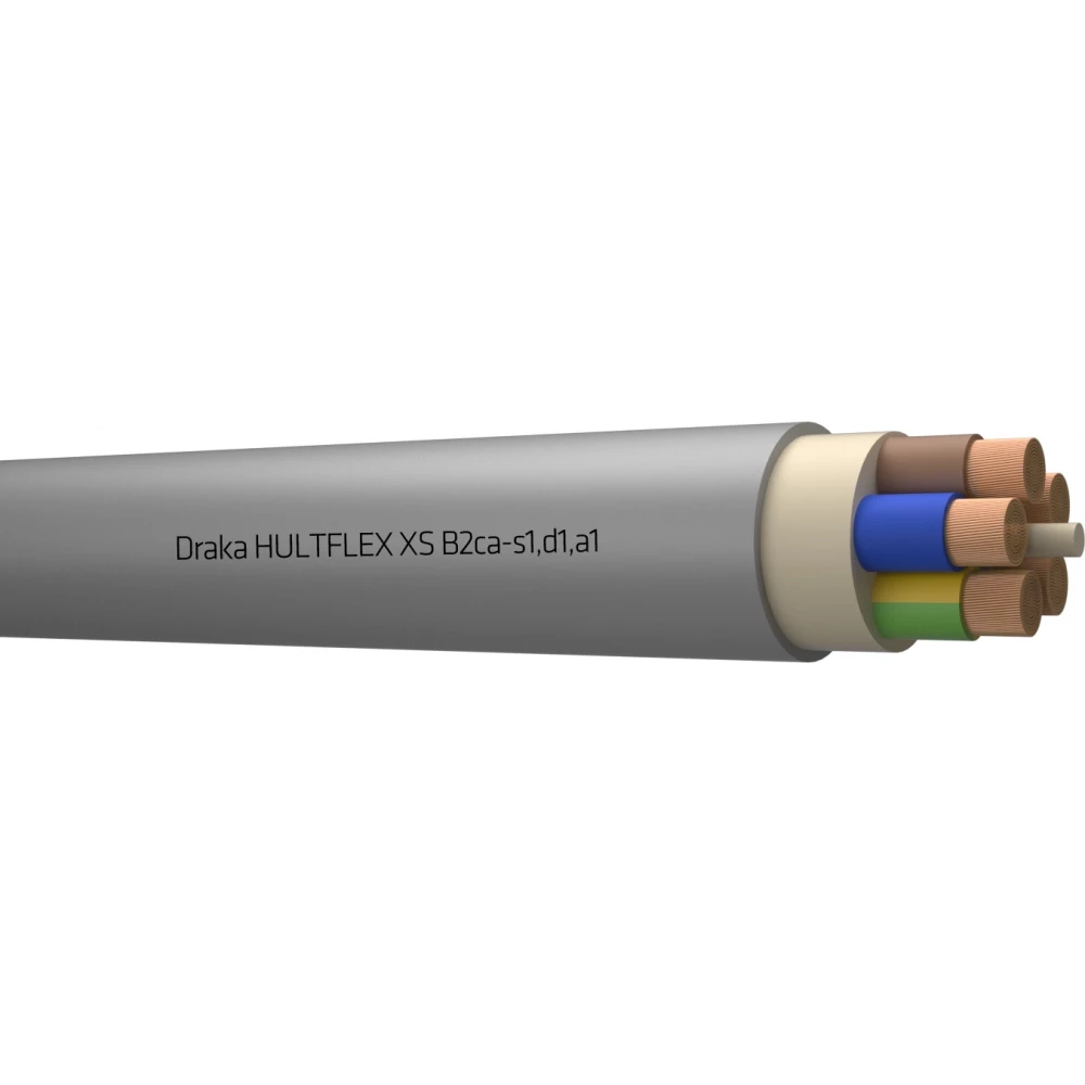 Draka Hultflex XS b2ca 0,6/1KV GY 5G185