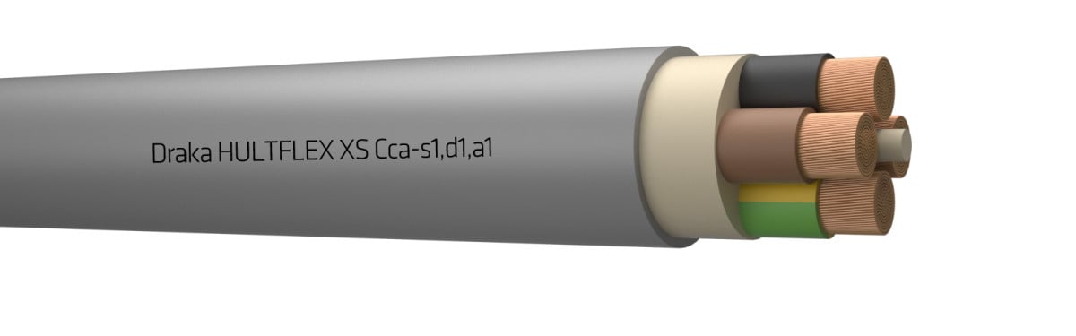 Draka Hultflex XS cca 0,6/1KV GY# 4G240MM2
