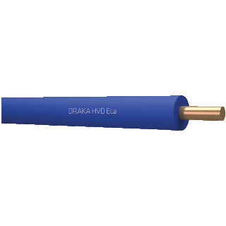 Draka HVD cca installatiedraad 6MM² blauw 823788D3